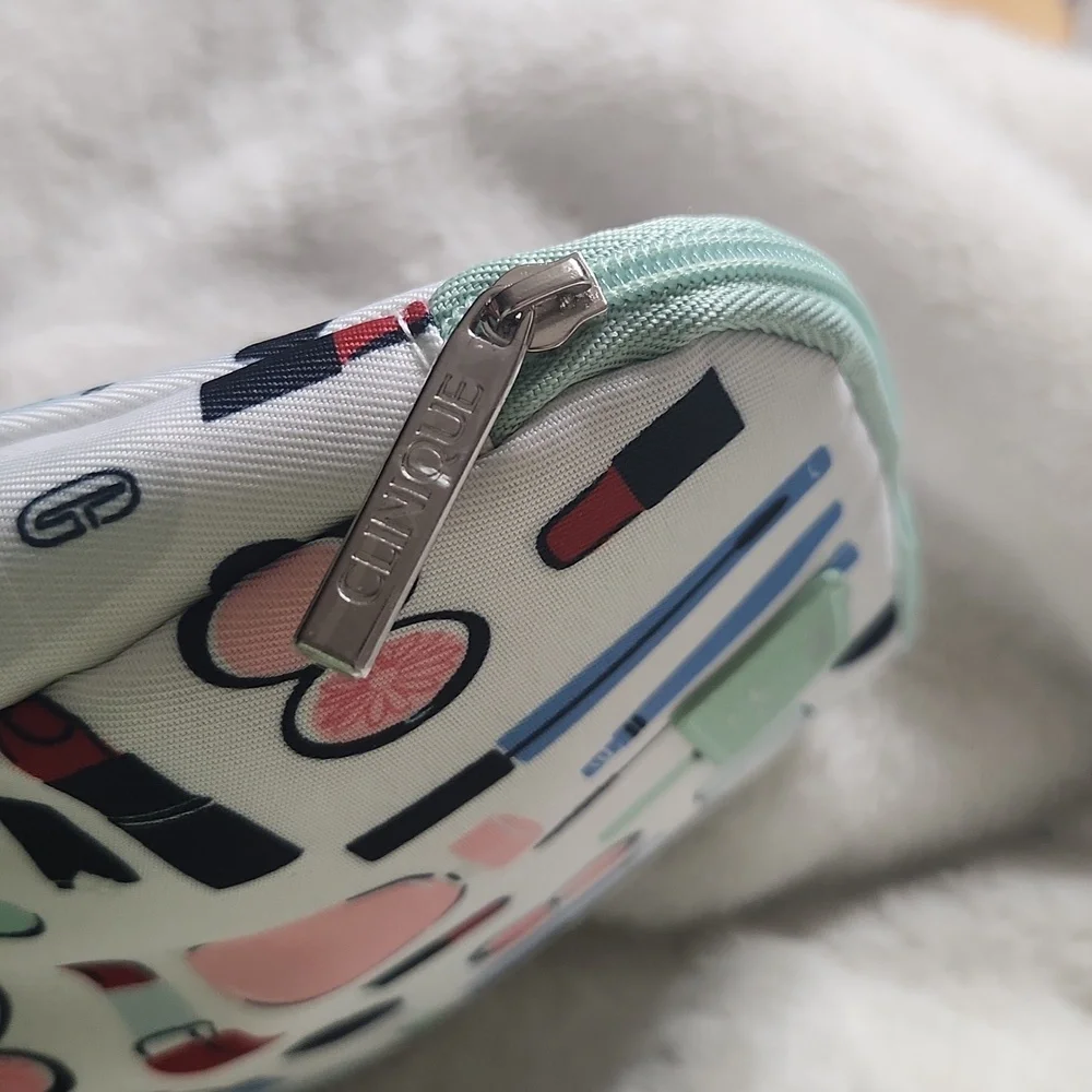 Clinique x Kate Spade Cosmetic Bag Set NWOT